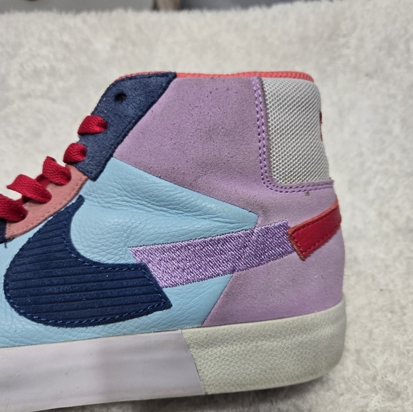 Nike Zoom Blazer Mid Premium SB \'Mosaic Multi\' DA8854-500 Men\'s Shoes Sz 8 main image 13